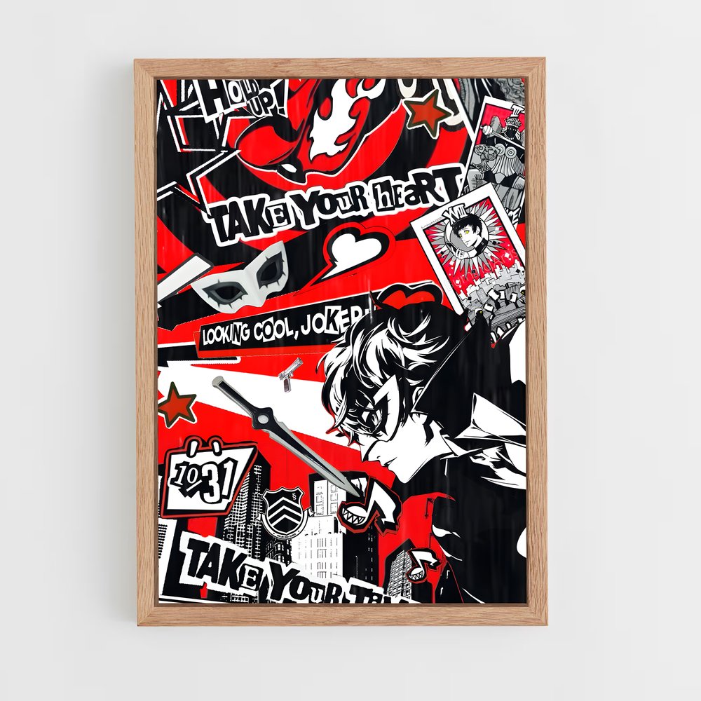 Poster Graffiti des Voleurs – affiche Persona 5 (vue 4)